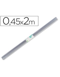 ROLLO PLASTICO FORRALIBROS 0,45X2 MT LIDERPAPEL