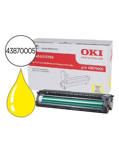 TAMBOR OKI C5650/5750 AMARILLO -20.000PAG-