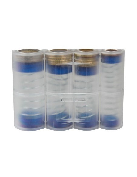 PORTAMONEDAS Q-CONNECT CON MUELLE VALIDO PARA 8 FRACCIONES DE EUROS