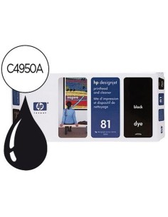 CABEZAL HP N.81 NEGRO CON LIMPIADOR DE CABEZAL DESIGNJET 5000/5500