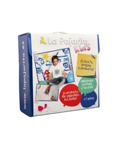 PINTURA PARA TELA LA PAJARITA SET DE PINTURAS Y CAMISETA 5 BOTES STDO 1 PINCEL 1 LAPIZ 1 CAMISETA Y 1 HOJA PAPEL