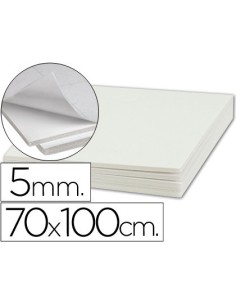 CARTON PLUMA LIDERPAPEL ADHESIVO 1 CARA 70X100 CM ESPESOR 5 MM