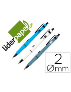 PORTAMINAS LIDERPAPEL 2 MM COLORES SURTIDOS