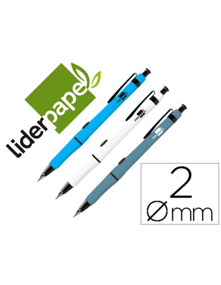 PORTAMINAS LIDERPAPEL 2 MM COLORES SURTIDOS