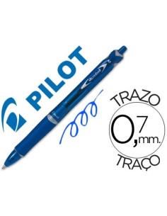 BOLIGRAFO PILOT ACROBALL AZUL TINTA ACEITE PUNTA DE BOLA DE 1,0MM RETRACTIL