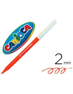 ROTULADOR CARIOCA ROJO UNIDAD