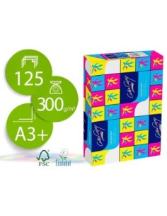 PAPEL FOTOCOPIADORA COLOR COPY MATE DIN A3+ 300 GRAMOS PAQUETE 125 HOJAS
