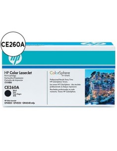 TONER HP COLOR LASERJET CP4025/CP4525 -CE260A- NEGRO 8.500 PAGS