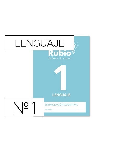 CUADERNO RUBIO ENTRENA TU MENTE ESTIMULACION COGNITIVA LENGUAJE 1
