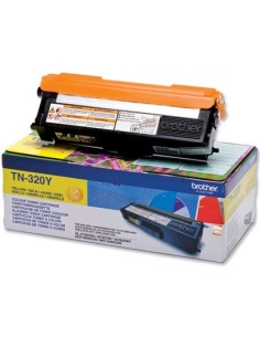 TONER BROTHER TN-320Y AMARILLO -1,500PAG- HL-4140CN HL-4150CDN HL-4570CDW DCP-9055CDN DCP-9270CDW