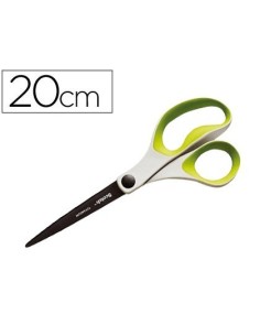 TIJERA OFICINA SCOTCH 20 CM TITANIO FUNDIDO MANGO ERGONOMICO COLORES SURTIDOS