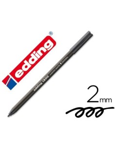 ROTULADOR EDDING PUNTA FIBRA 1300 NEGRO PUNTA REDONDA 2 MM