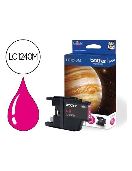 INK-JET BROTHER LC-1240M MAGENTA -600PAG- MFC-J6510DW MFC-J6710DW MFC-J6910DW