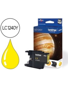 INK-JET BROTHER LC-1240Y AMARILLO -600PAG- MFC-J6510DW MFC-J6710DW MFC-J6910DW