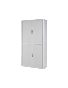 ARMARIO FAST-PAPERFLOW ESTRUCTURA DE ACERO Y POLIESTIRENO CON 4 PUERTAS CORREDERAS Y CERRADURA COLOR