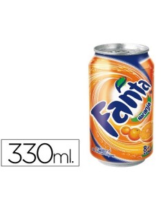 REFRESCO FANTA NARANJA LATA 330 ML