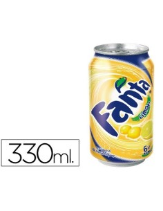REFRESCO FANTA LIMON LATA 330 ML