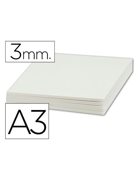 CARTON PLUMA LIDERPAPEL DOBLE CARA DIN A3 ESPESOR 3 MM