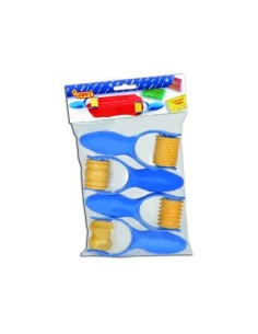 RODILLO JOVI PARA MARCAR Y MODELAR PASTA BOLSA DE 4 UNIDADES SURTIDAS