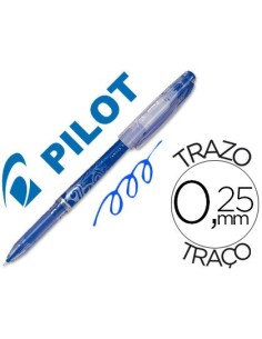 BOLIGRAFO PILOT FRIXION POINT PUNTA DE AGUJA COLOR AZUL