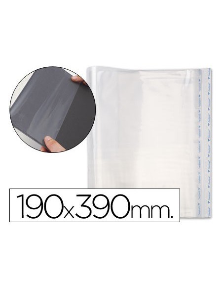 FORRALIBRO PP AJUSTABLE ADHESIVO 190X390MM -BLISTER
