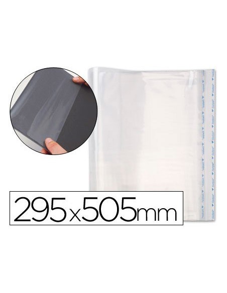 FORRALIBRO PP AJUSTABLE ADHESIVO 295X505 MM