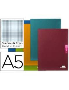 LIBRETA LIDERPAPEL SCRIPTUS A5+ 48 HOJAS 90G/M2 MILIMETRADO SIN MARGEN