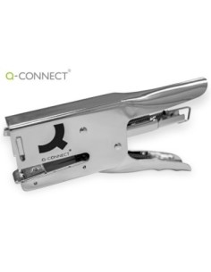 GRAPADORA Q-CONNECT DE TENAZA CAPACIDAD 40 HOJAS USA GRAPAS 24/6 26/6