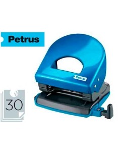 TALADRADOR PETRUS 62 WOW AZUL METALIZADO CAPACIDAD 30 HOJAS