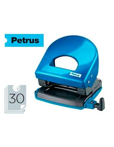 TALADRADOR PETRUS 62 WOW AZUL METALIZADO CAPACIDAD 30 HOJAS