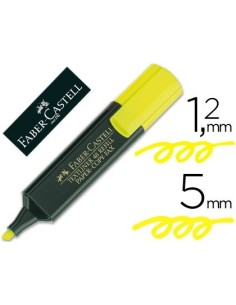 ROTULADOR FABER FLUORESCENTE 48-07 AMARILLO