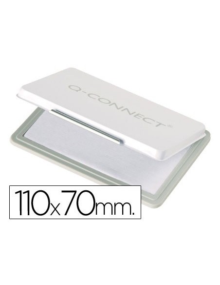 TAMPON Q-CONNECT N.2 110X70 MM SIN ENTINTAR