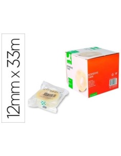 CINTA ADHESIVA Q-CONNECT 33 MT X 12 MM ENCELOFANADA