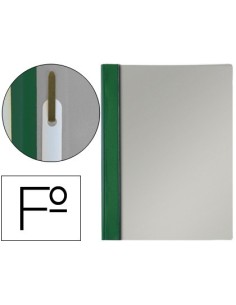 CARPETA DOSSIER FASTENER PVC ESSELTE FOLIO VERDE