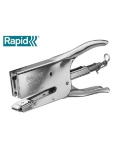 GRAPADORA RAPID DE TENAZA K1 CAPACIDAD 50 HOJAS USA GRAPAS 22/6 24/6 Y 24/8