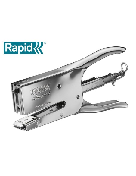 GRAPADORA RAPID DE TENAZA K1 CAPACIDAD 50 HOJAS USA GRAPAS 22/6 24/6 Y 24/8