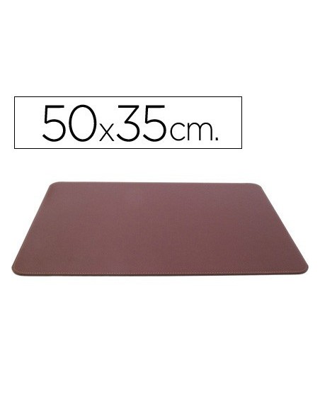 VADE SOBREMESA Q-CONNECT POLIPIEL 350X500 MM FABRICADO EN UBRIQUE