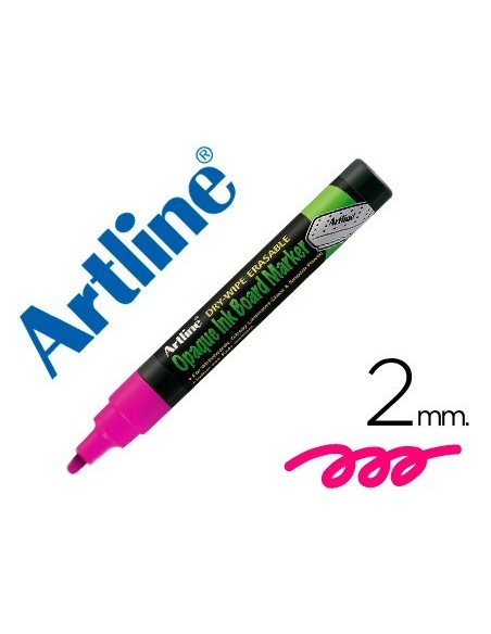 ROTULADOR ARTLINE PIZARRA VERDE NEGRA EPW-4 VI COLOR VIOLETA BOLSA DE 4 UNIDADES