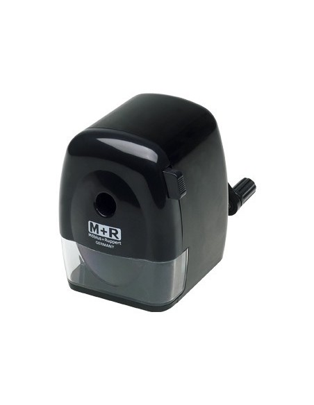 SACAPUNTAS SOBREMESA M+R MANUAL COLOR NEGRO