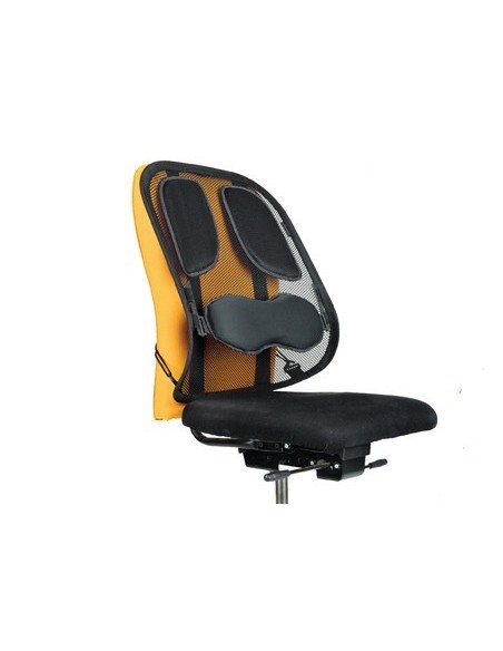 RESPALDO ERGONOMICO FELLOWES MESH PROFESSIONAL APOYO LUMBAR COMPLETO AJUSTABLE VERTICALMENTE