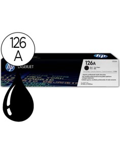 TONER HP LASERJET CP1025 MFP M175A CE310A NEGRO -1200 PAG-