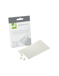 SUJETACOSA MASILLA Q-CONNECT ADHESIVA