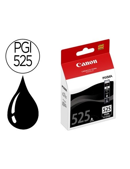 INK-JET CANON PGI- 525 BK NEGRO