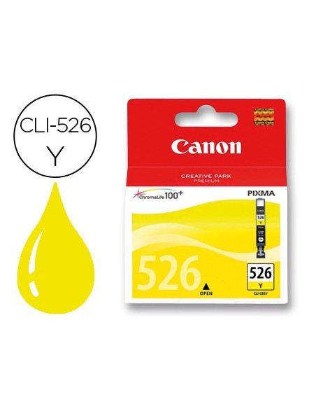 INK-JET CANON CLI-526 Y AMARILLO