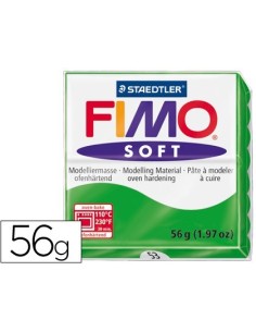 PASTA STAEDTLER FIMO SOFT 57 GR COLOR VERDE TROPICAL