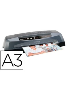 PLASTIFICADORA FELLOWES NEPTUNO DIN A3 DE 4 RODILLOS FRIO Y CALIENTE HASTA 175 MICRAS 570X125X180MM