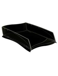 BANDEJA SOBREMESA CEP ELLYPSE PLASTICO NEGRA 380X275X82 MM