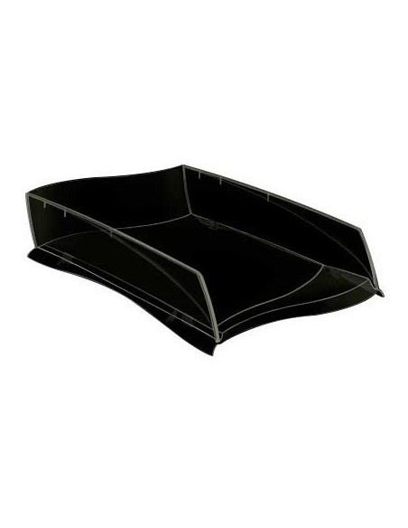 BANDEJA SOBREMESA CEP ELLYPSE PLASTICO NEGRA 380X275X82 MM