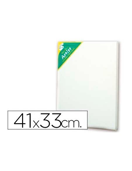 BASTIDOR ARTIST 6F LIENZO GRAPADO TRASERO ALGODON 100% 41X 33 CM