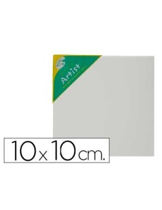 BASTIDOR ARTIST LIENZO GRAPADO TRASERO ALGODON 100% 12X12 CM